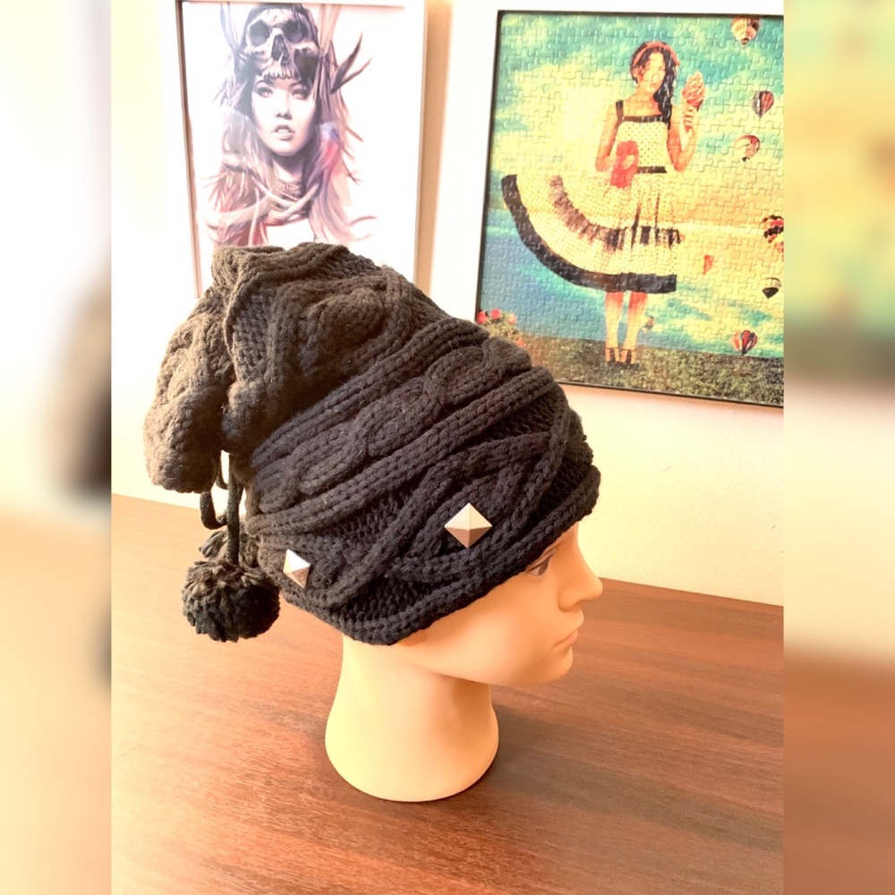 Very Thick Winter Beanie W/Adjustable Top 💝